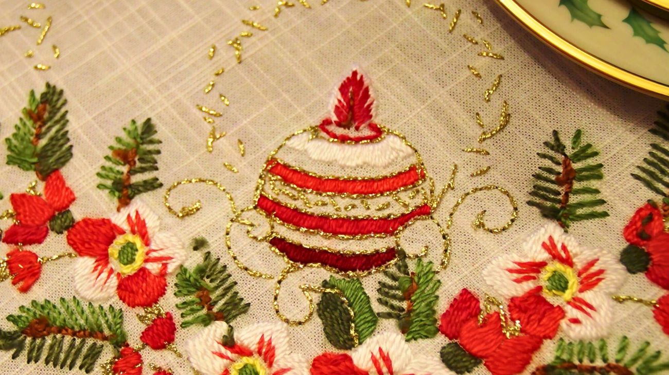 Lavatrice tovaglie natale