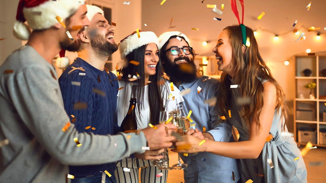 Natale vigilia ufficio