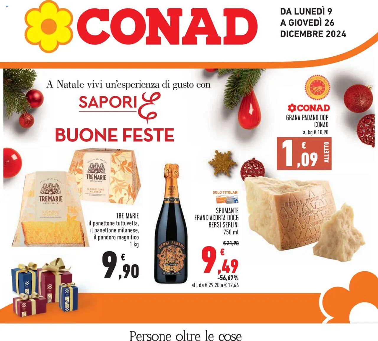 Offerte volantino Conad Natale