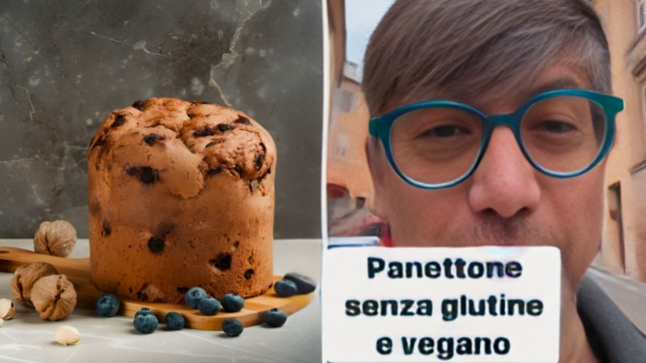Panettone vegano glutine