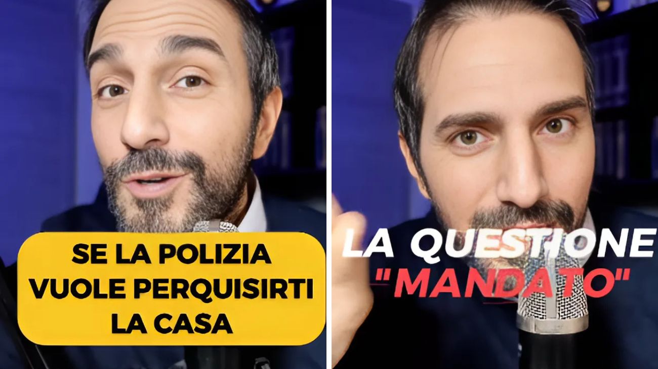 Polizia perquisizione casa