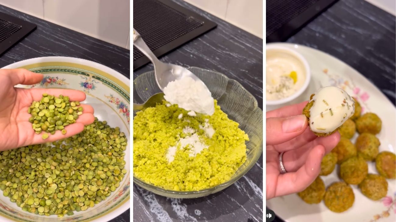 Polpette piselli Veronica Barberio