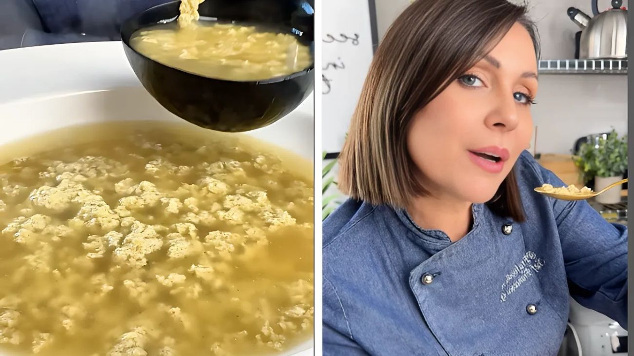 Stracciatella brodo ricetta Frafoodlove