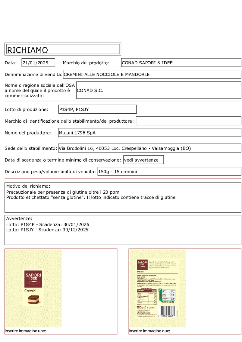 Formaggio cioccolatini