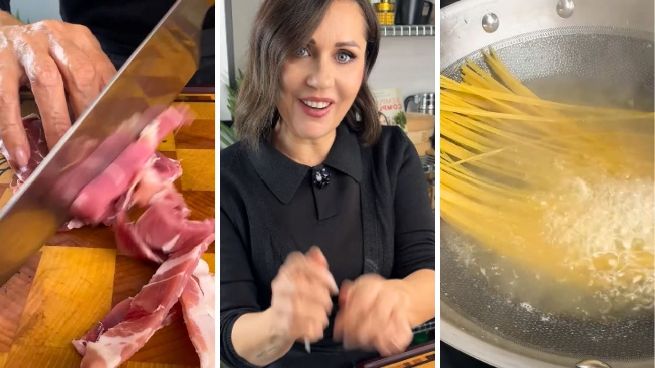 Capellini prosciutto scalogno Frafoodlove