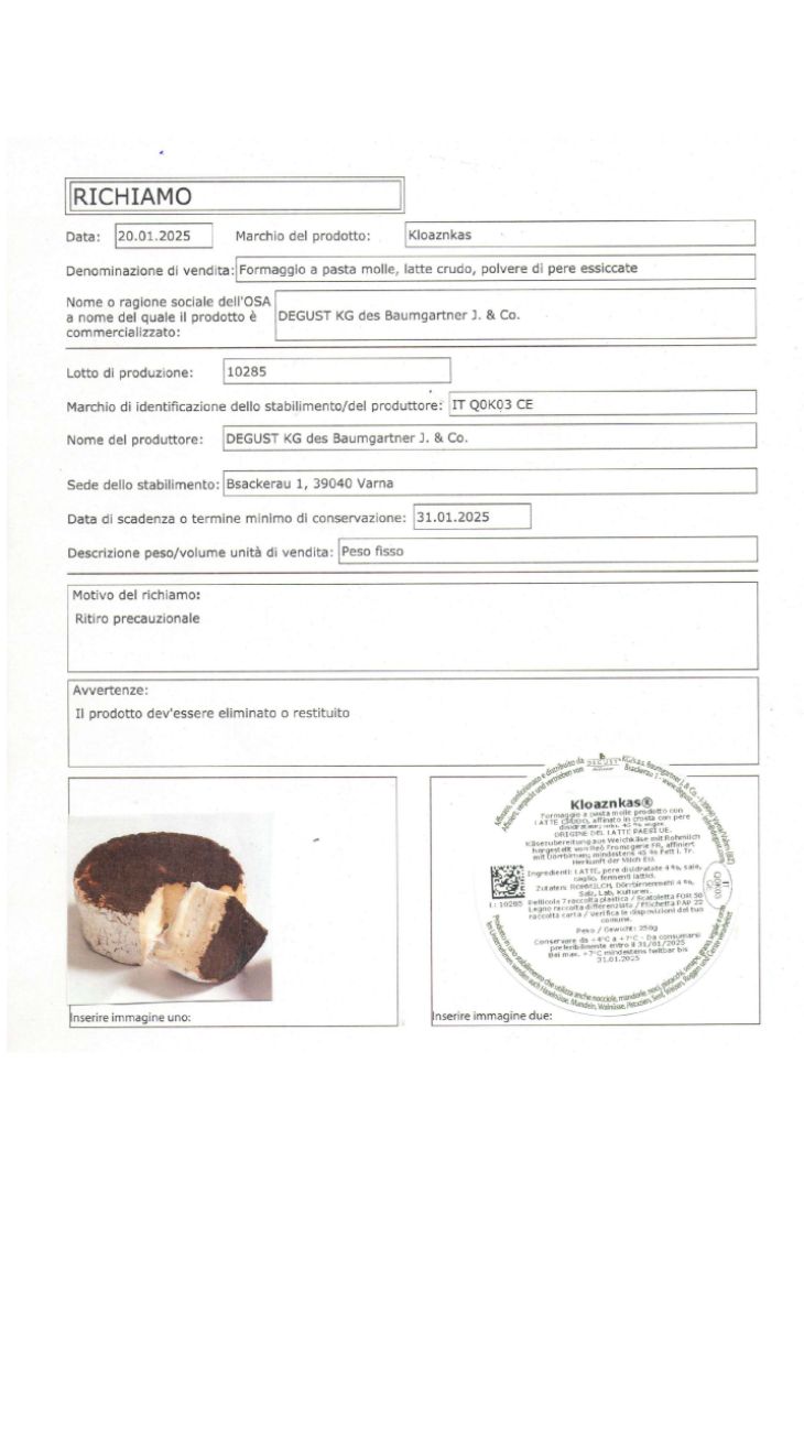 Formaggio cioccolatini