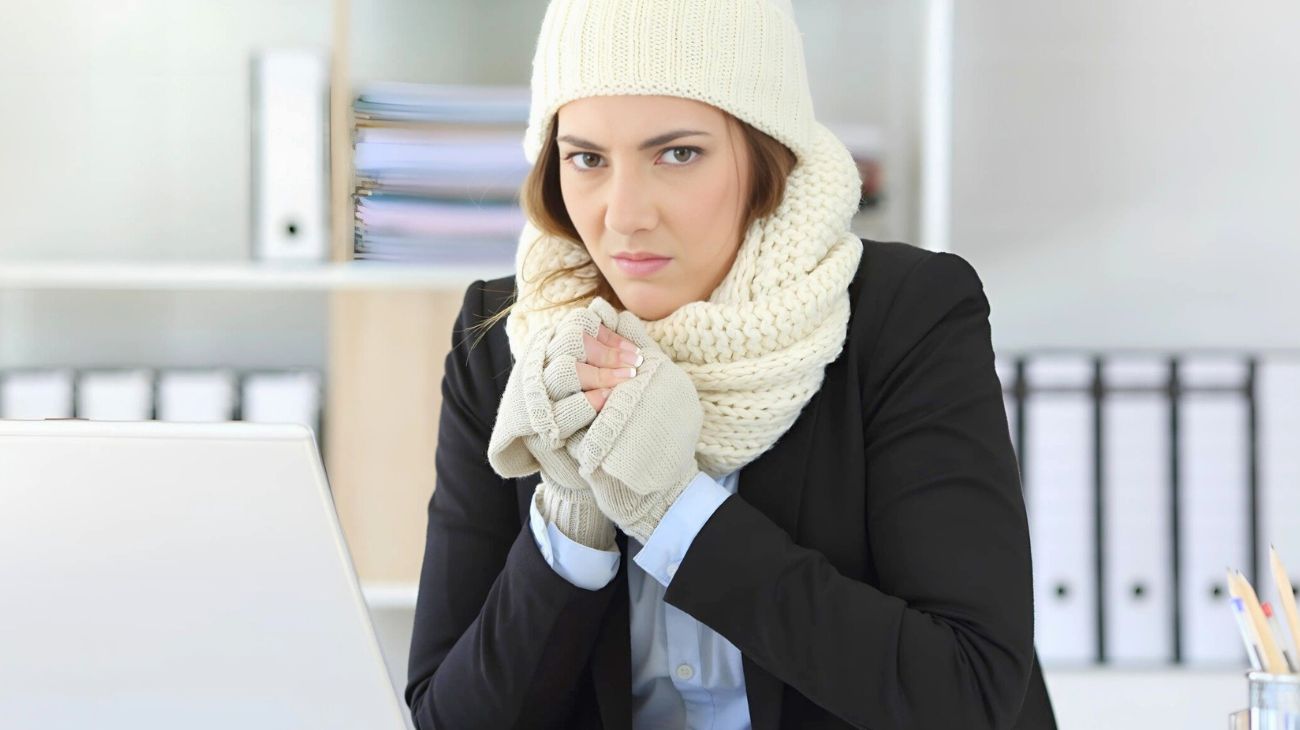 Freddo stress lavoro