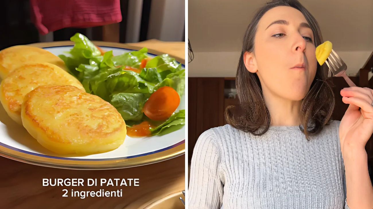 Burger patate mamma ela