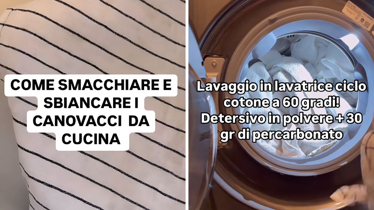 Canovacci lavatrice
