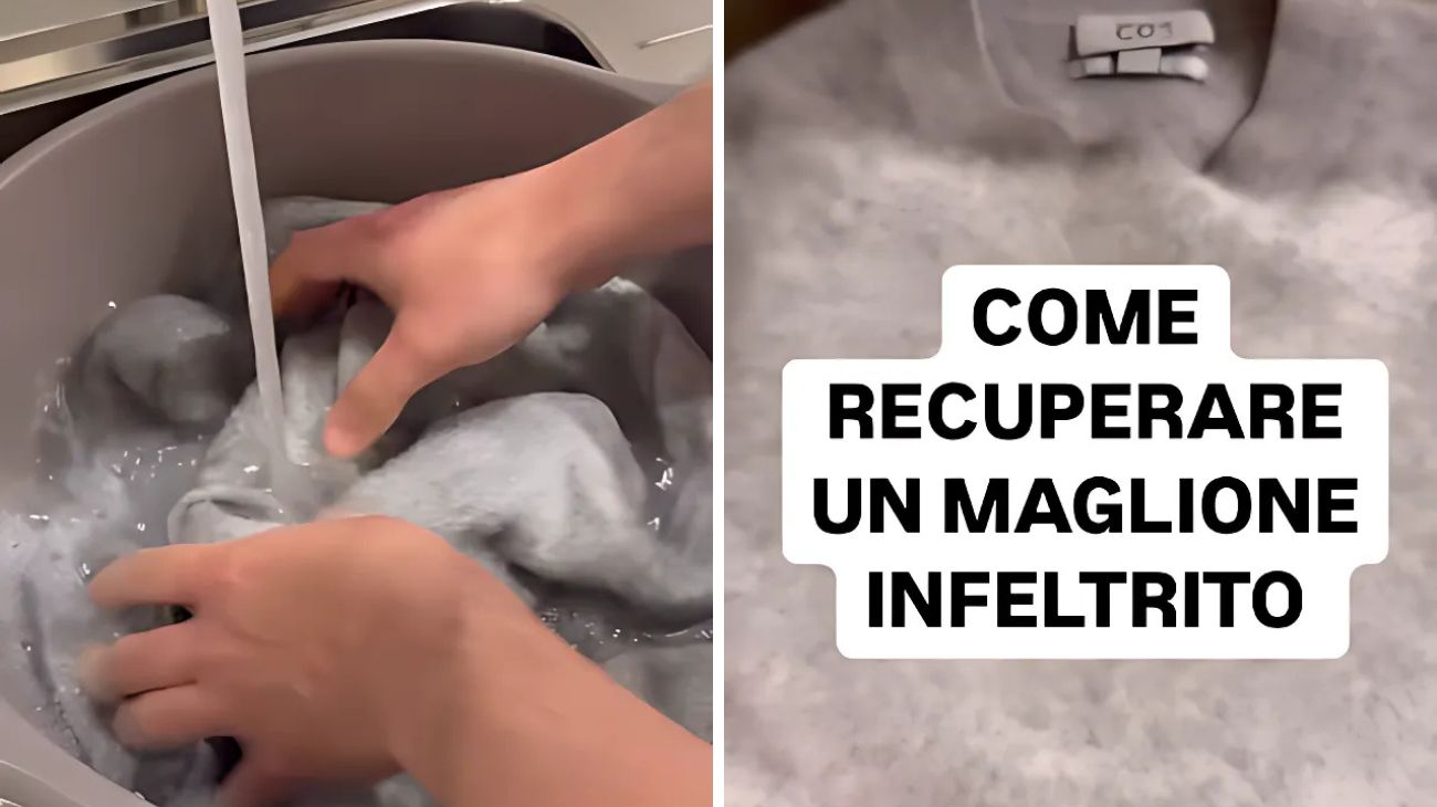 Maglioni infeltriti