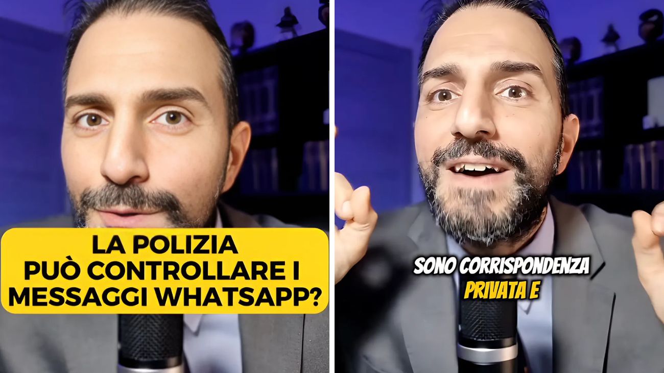 Polizia messaggi WhatsApp