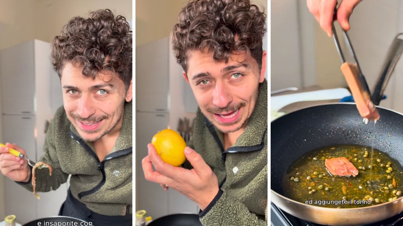 Spaghetti tonno capperi Fabiuccio